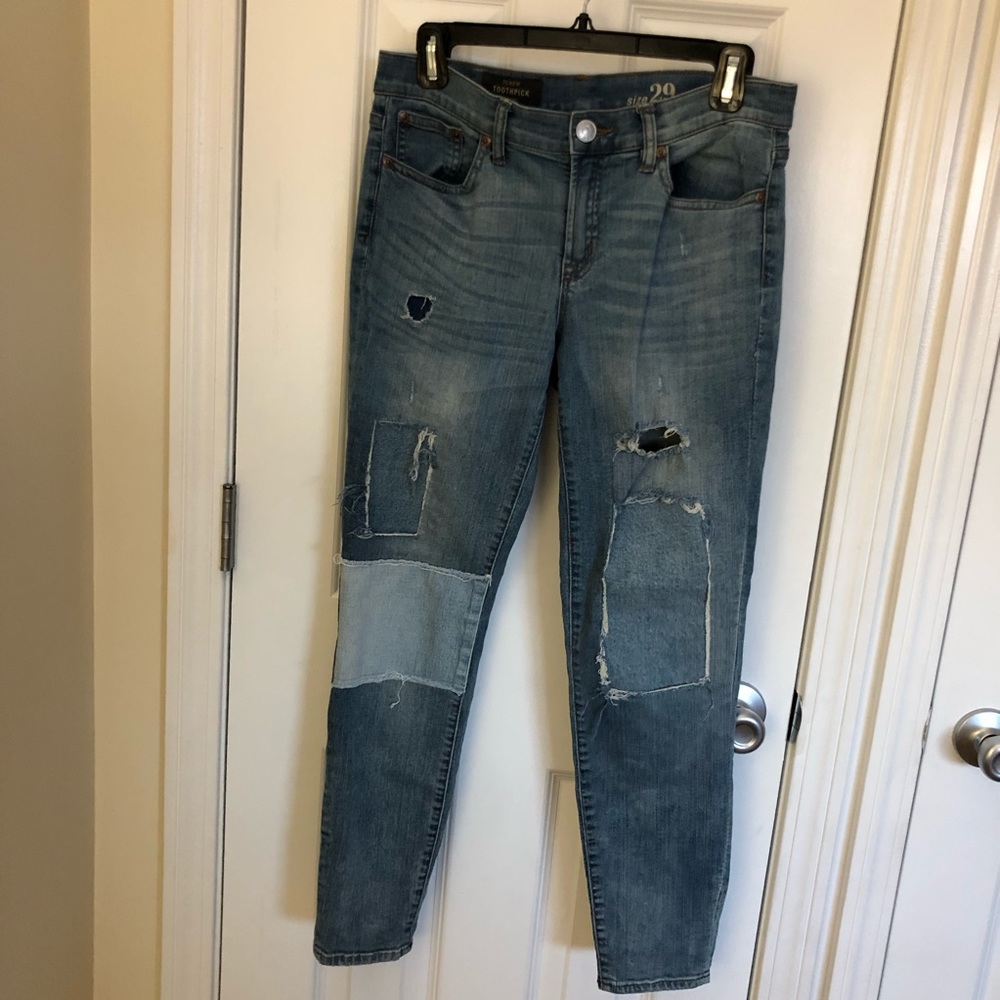J.crew Toothpick jeans